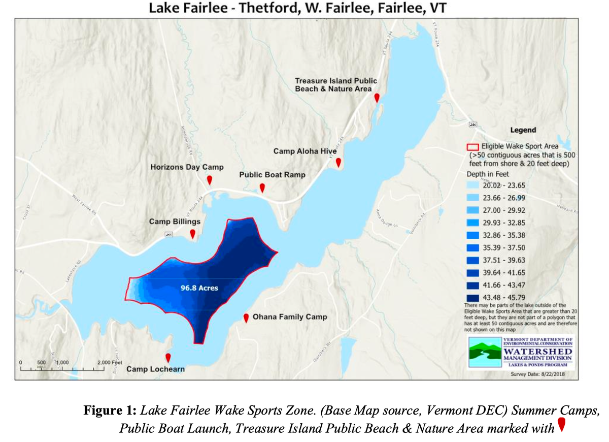 Lake Fairlee seeks wakesports exemption